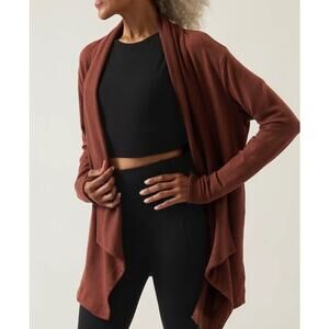 Athleta women's nervana restore wrap size medium